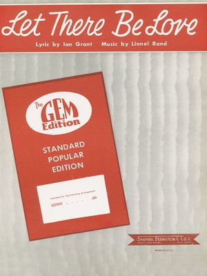 cover image of Let there be Love